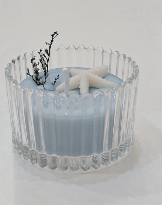 Ocean Breeze Soy Candle - Starfish Coastal Collection