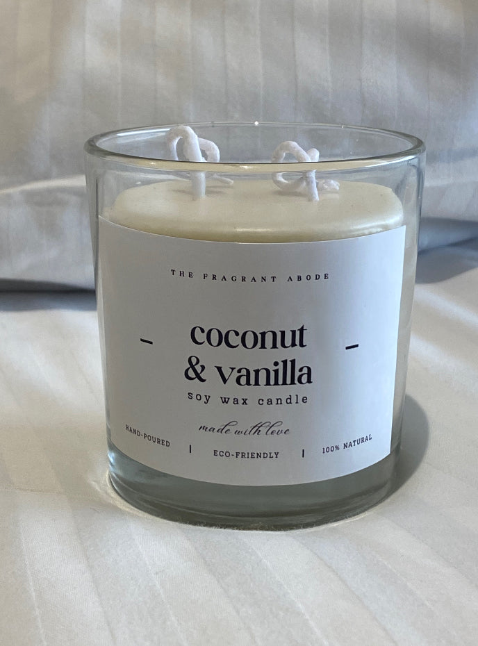Coconut & Vanilla - Island Calm Soy Candle