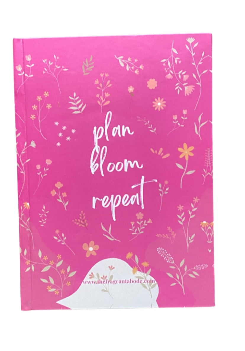 Plan Bloom Repeat - Guided Self Growth Journal