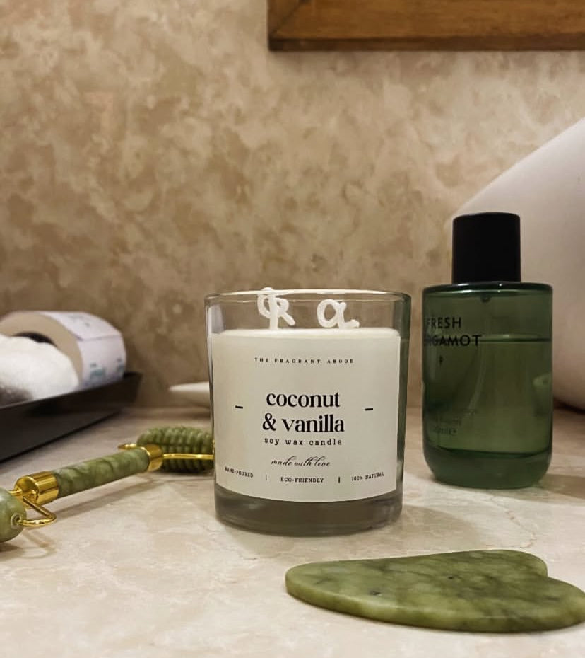 Coconut & Vanilla - Island Calm Soy Candle