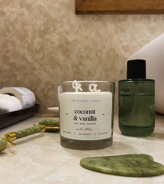Coconut & Vanilla - Island Calm Soy Candle