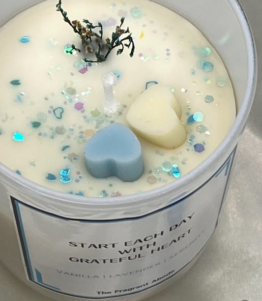 Grateful Heart - Vanilla & Lavender Soy Candle